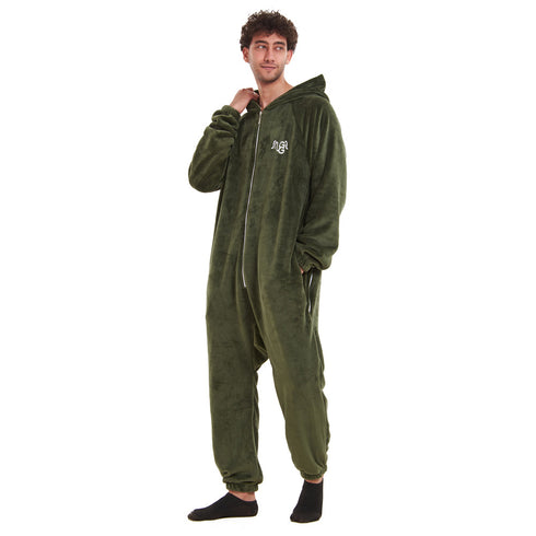 Snuggs Blanket Onesie Olive